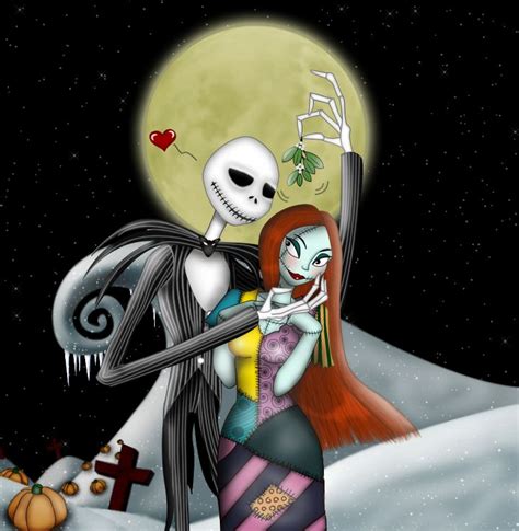 nightmare before christmas vows|jack skellington and sally kissing.